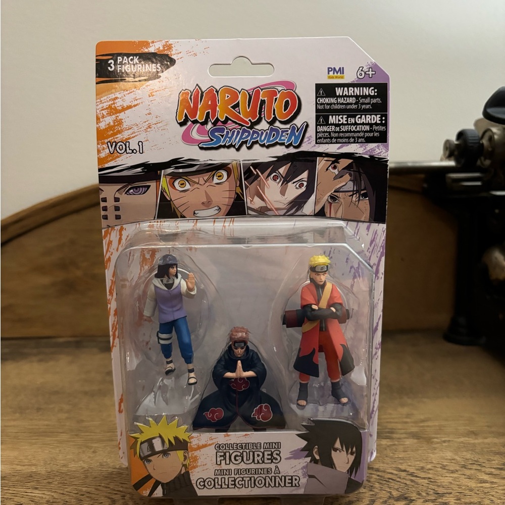 Naruto Shippuden Action Figure Set - Multicolor